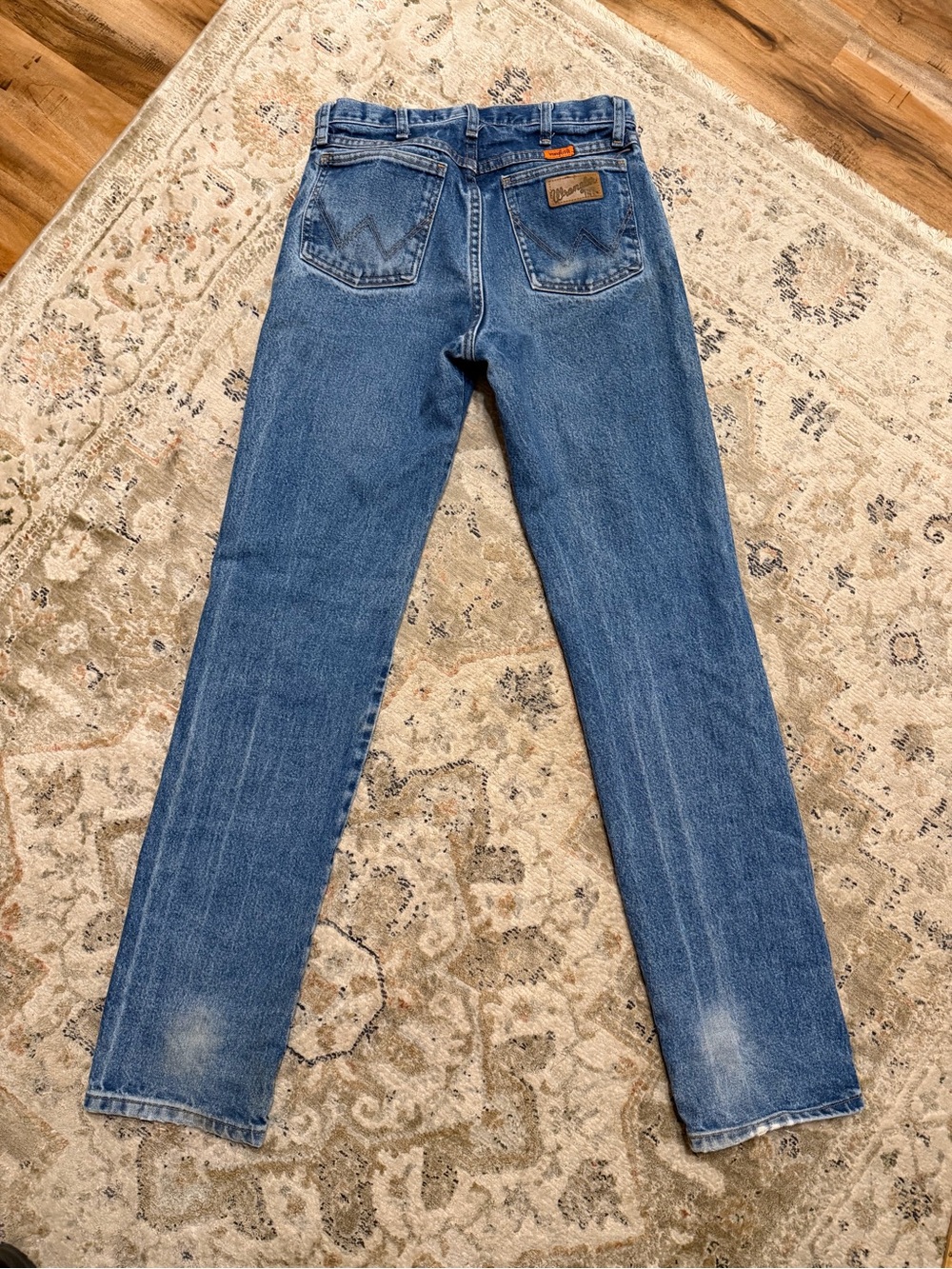 Wrangler FR Flame Resistance Men's Medium Blue Cowboy Cut Jeans - Picture 2 of 8